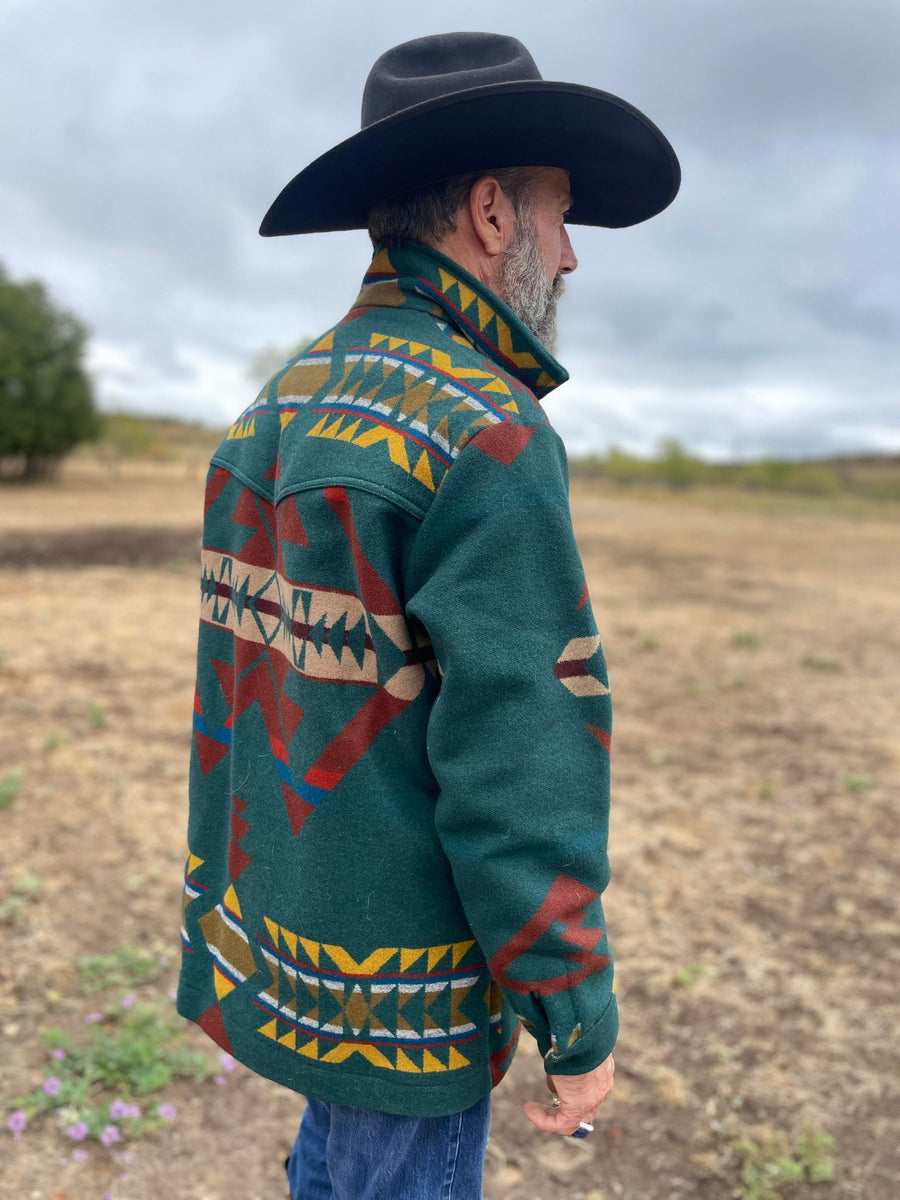 Vintage Pendleton Blanket Coat Chad Isham