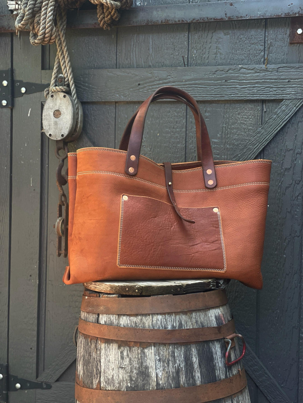 Bespoke Leather Tote