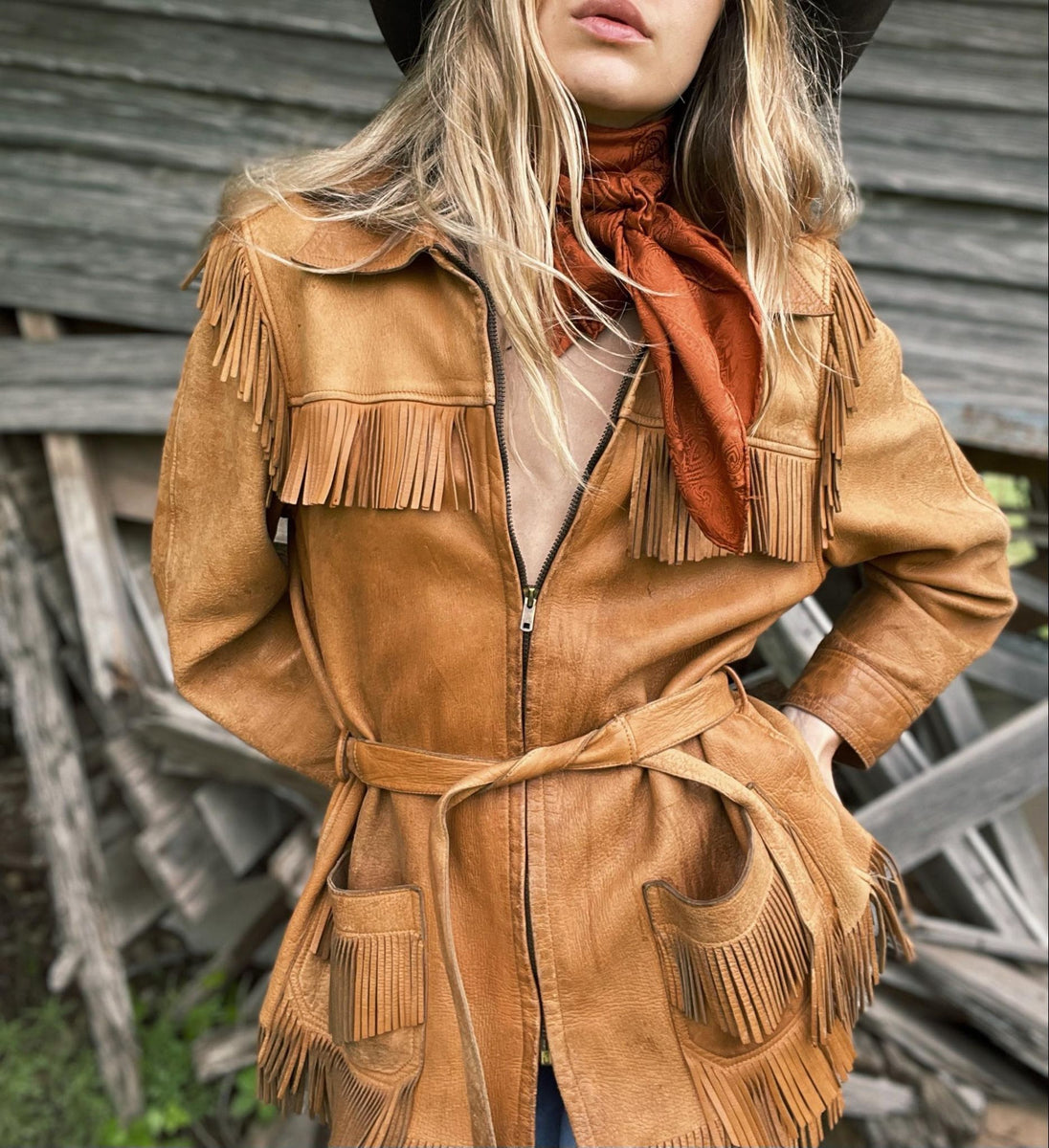 1950's Belted Deerskin Jacket – Chad Isham