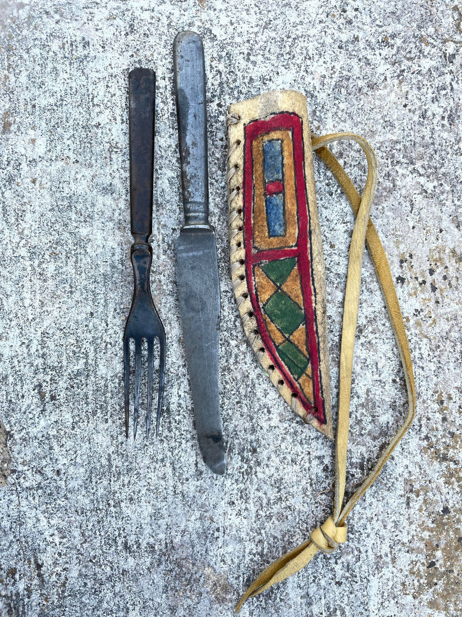 Vintage Parfleche Knife Sheath – Chad Isham