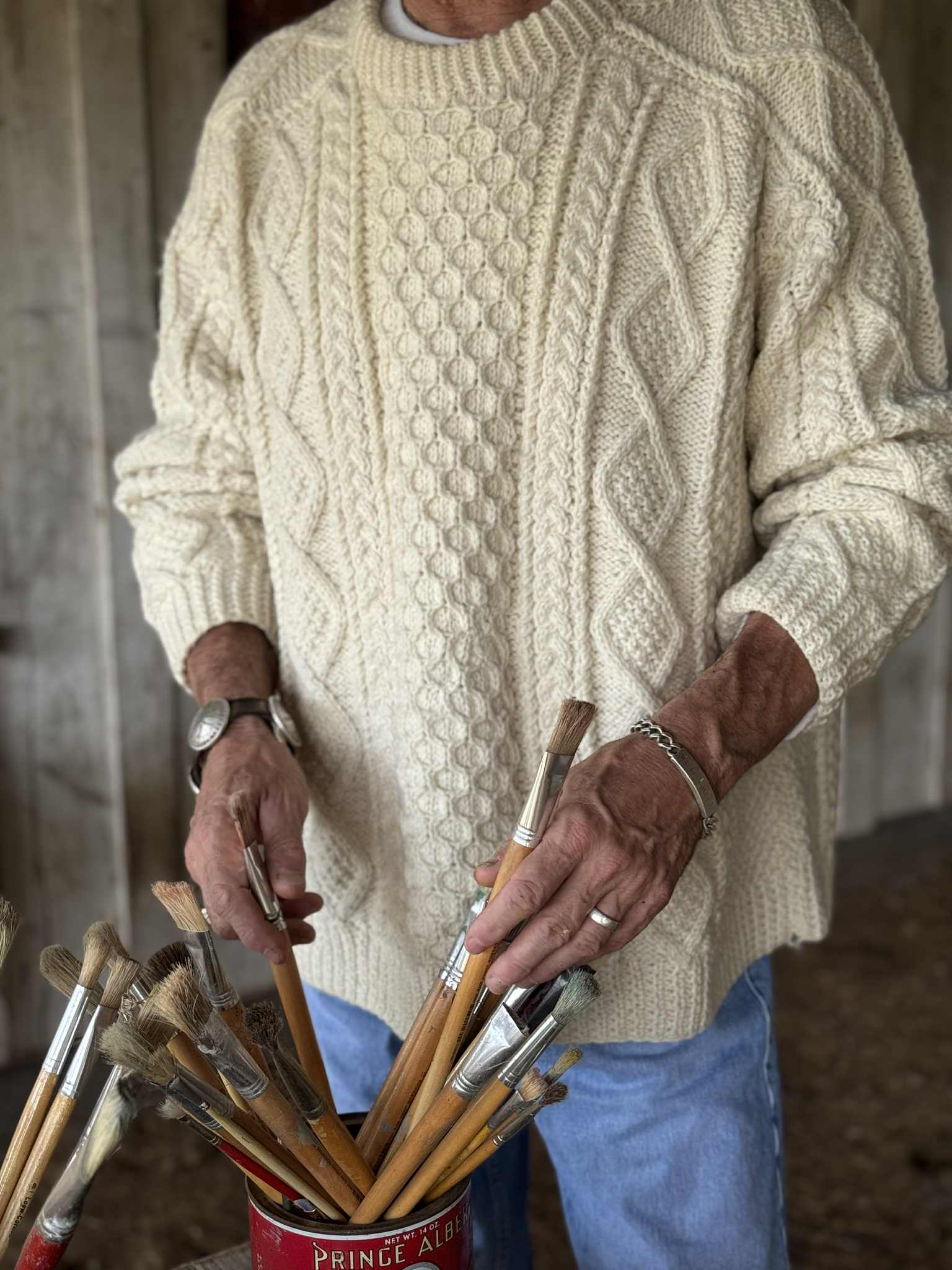 Vintage Fair Isle Fisherman Sweater
