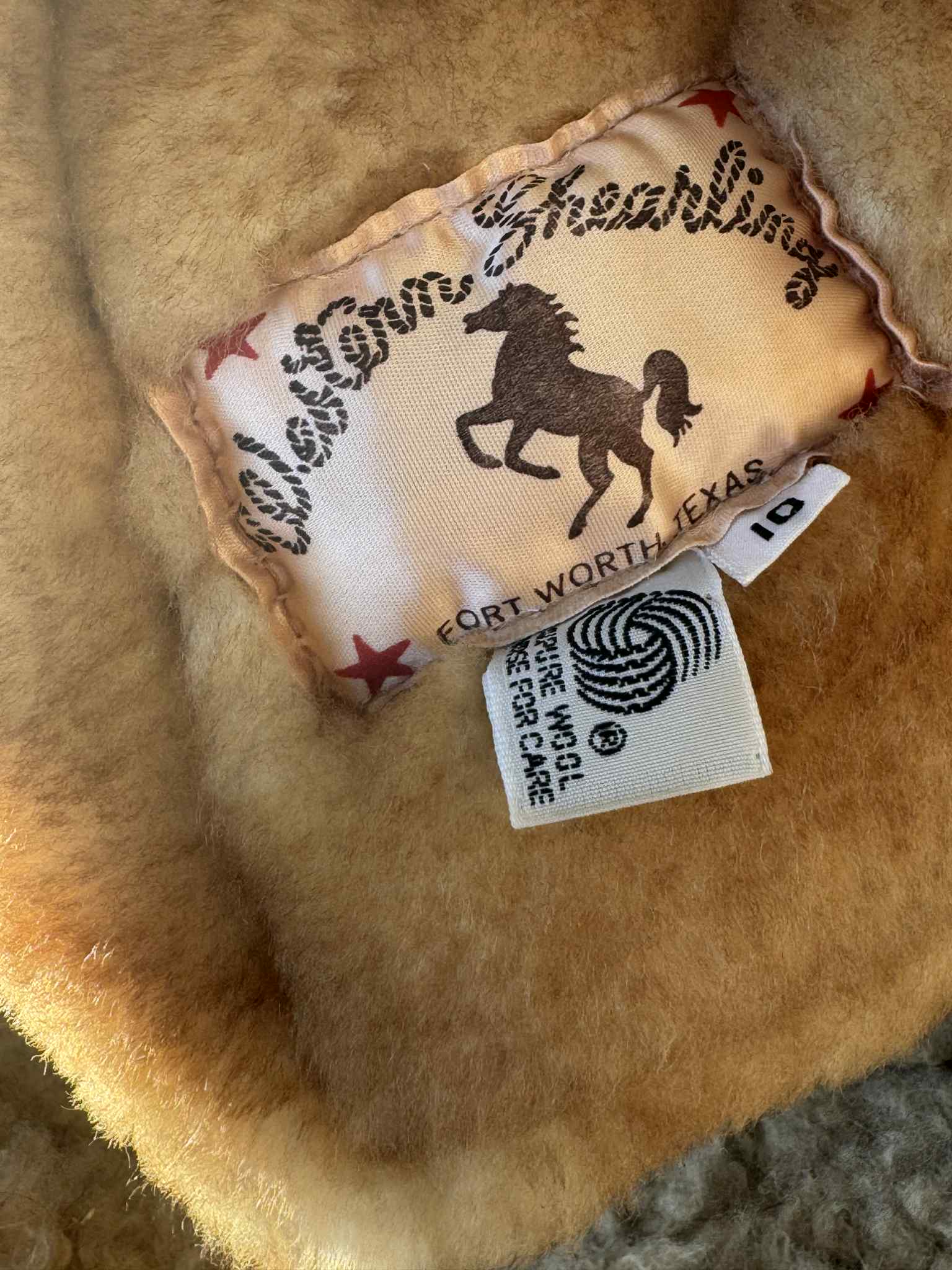 Vintage Western Sheepskin Jacket