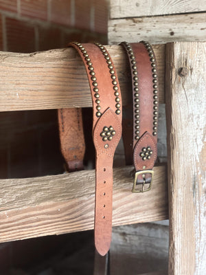 Vintage Waist Belt (dark brown)
