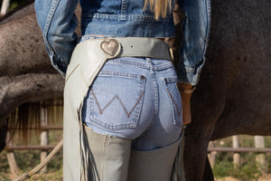 Vintage 'Baby Blue' Chaps