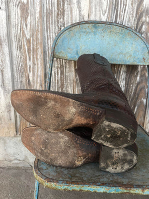 Vintage T.O. Stanley Anaconda Boots