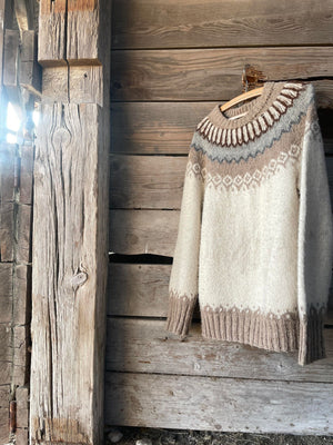 Vintage Alpaca Sweater from Peru