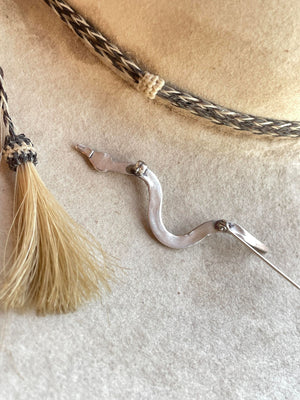 Vintage Navajo Snake Pin