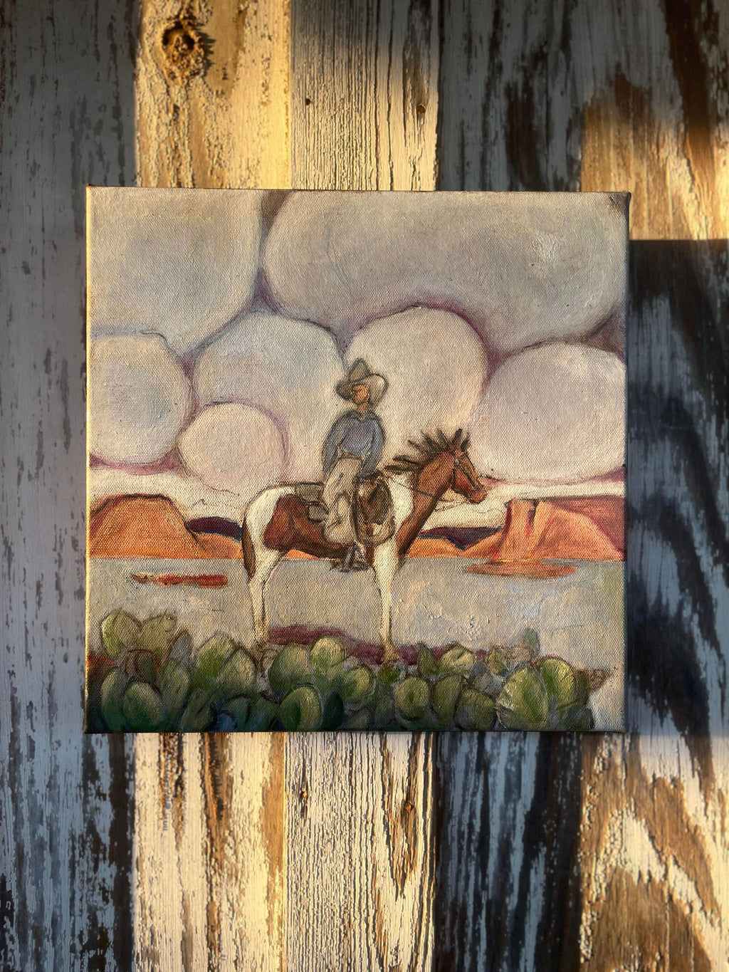 Slow West Oil Painting by Chad Isham