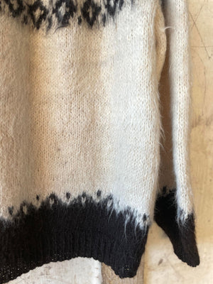 Vintage Alpaca Sweater from Bolivia