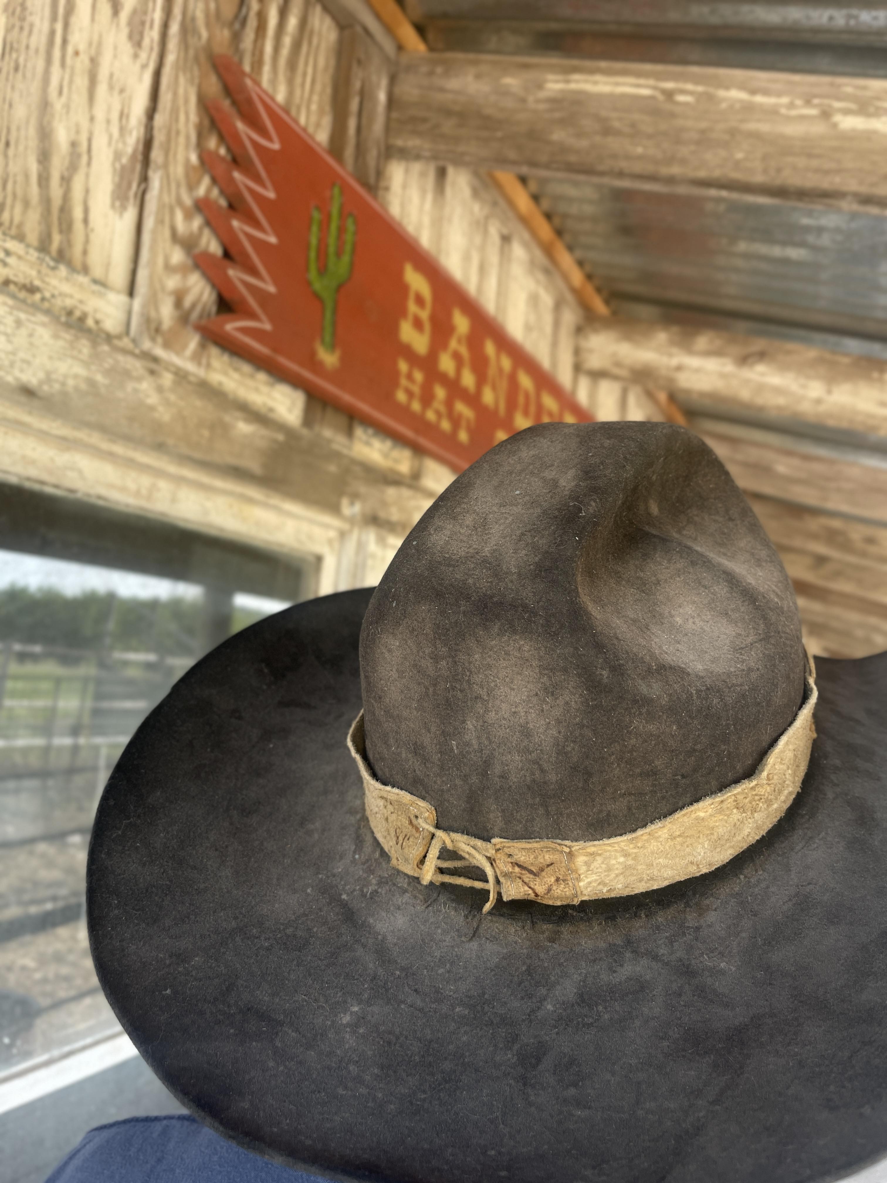 Antique Beaded Hat Band