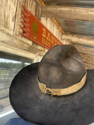 Antique Beaded Hat Band