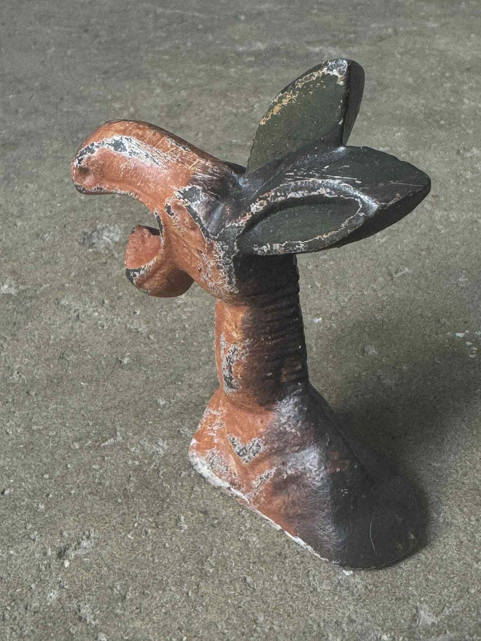 Antique Cast Iron Burro Bottle Opener