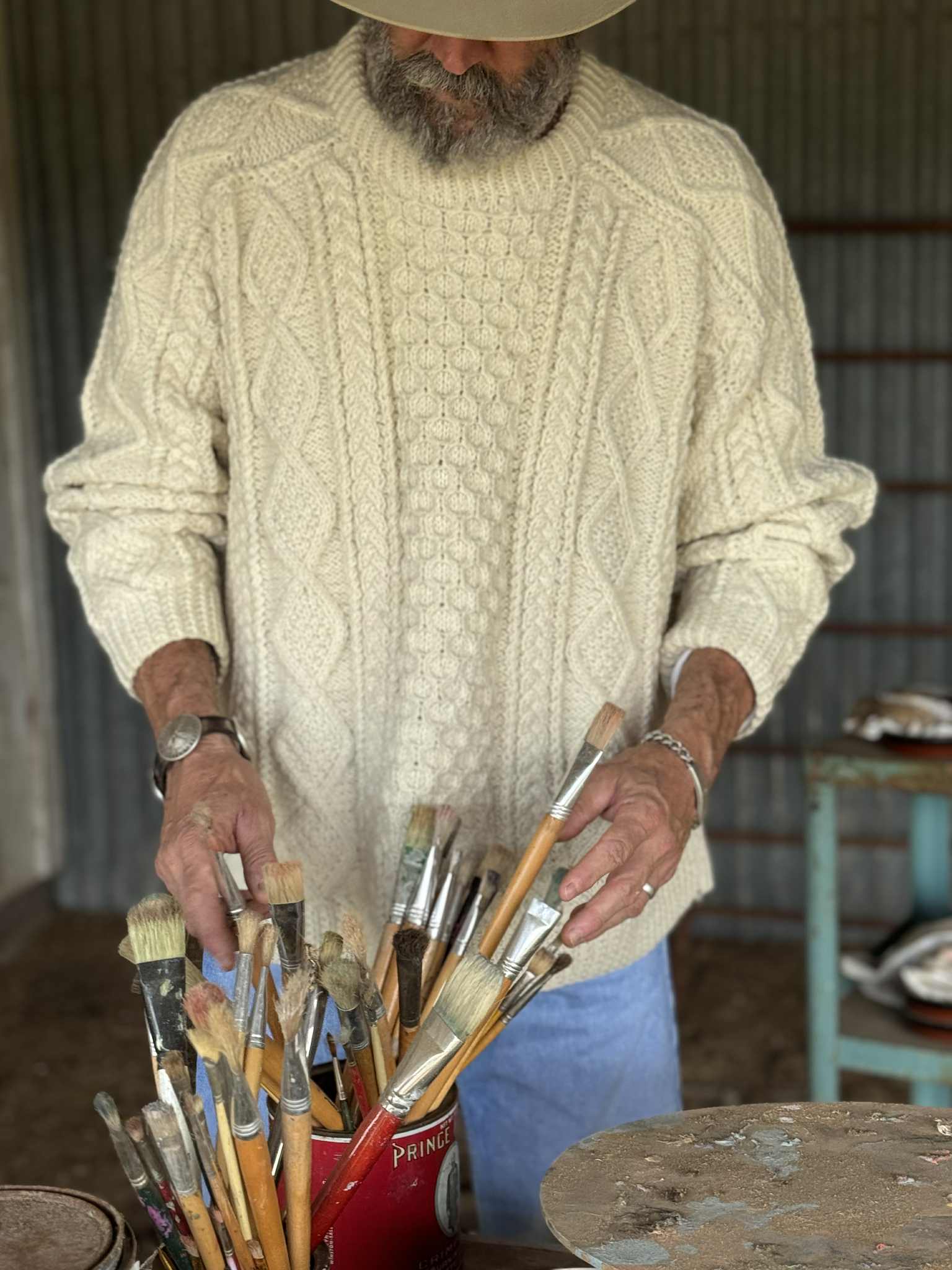 Vintage Fair Isle Fisherman Sweater