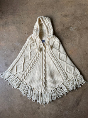 Vintage Wool Ponchito