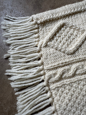 Vintage Wool Ponchito