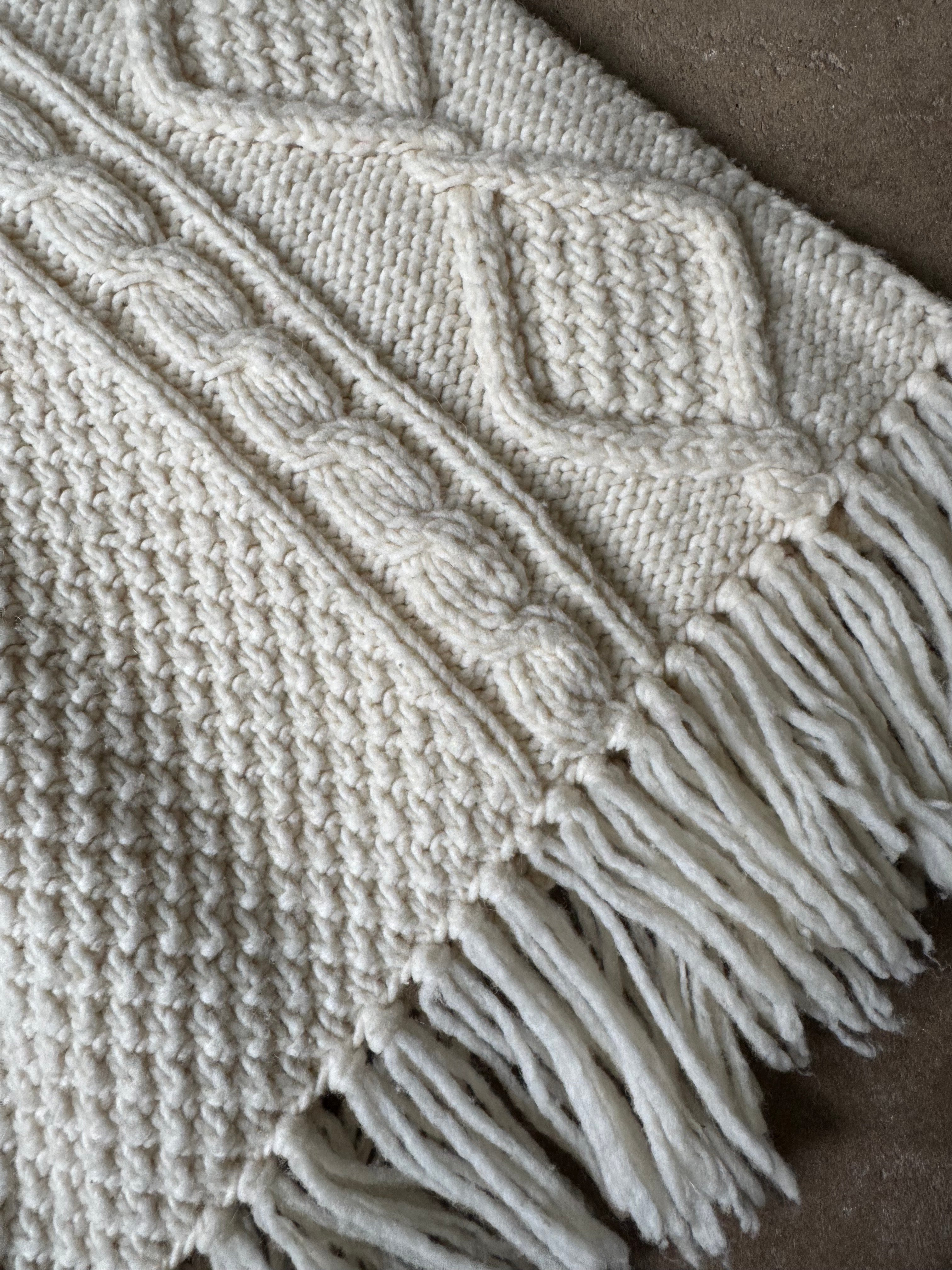 Vintage Wool Ponchito
