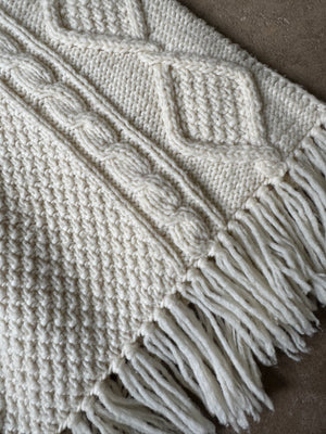 Vintage Wool Ponchito