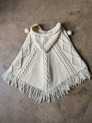 Vintage Wool Ponchito