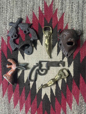 Antique Cast Iron Burro Bottle Opener