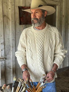 Vintage Fair Isle Fisherman Sweater