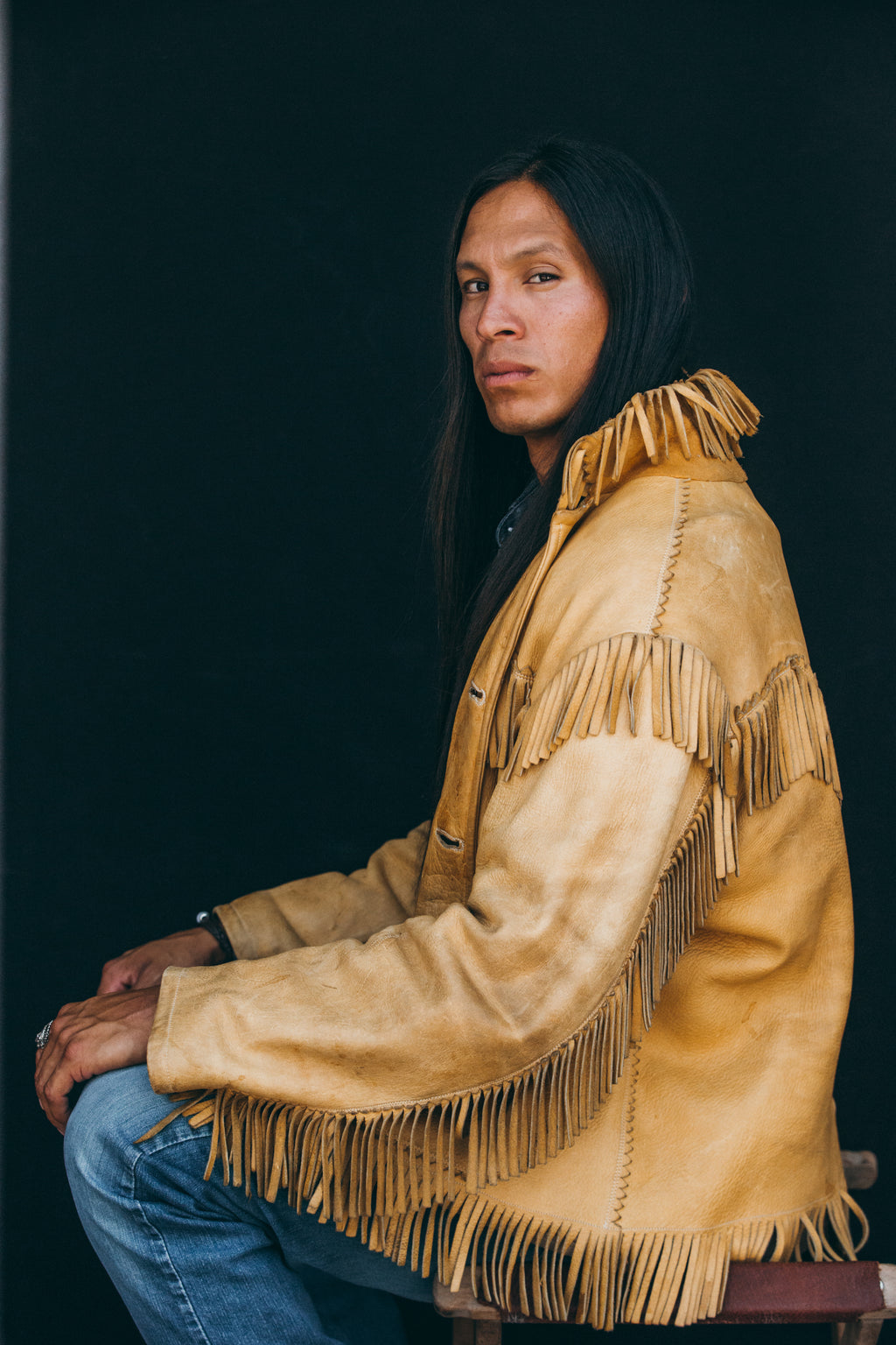 Vintage Buckskin Jacket