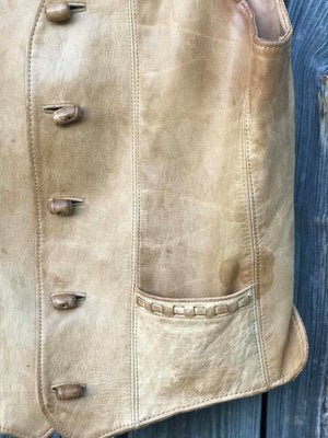 Vintage Calfskin Vest