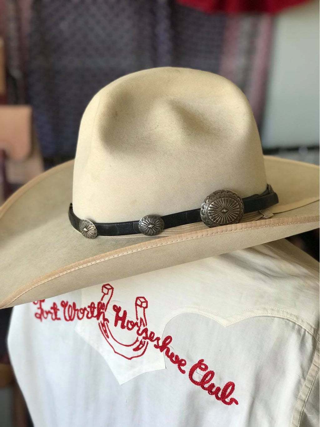 1940's Concho Hatband