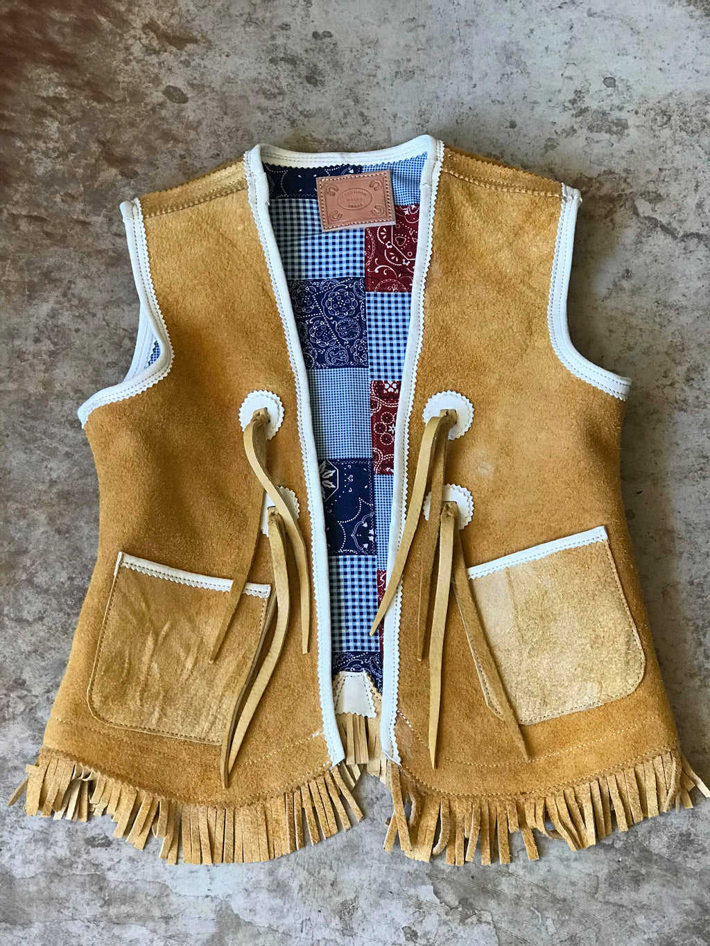 Handmade Bison Vest