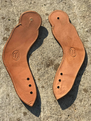Snake & Prickly Pear Spur Leathers