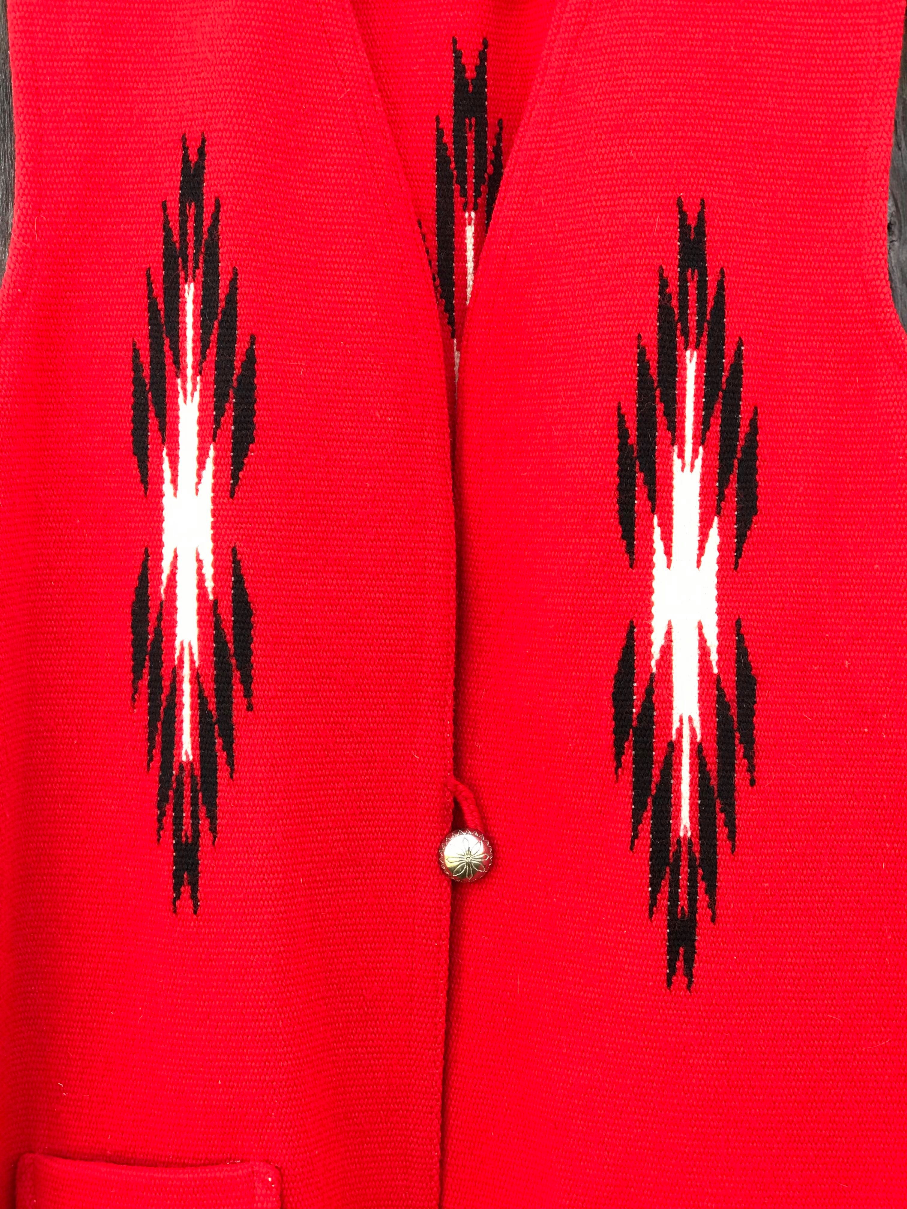 Vintage Wool Chimayo Vest