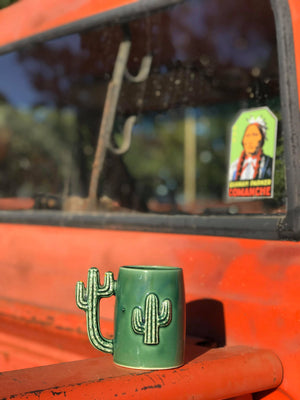 Vintage Saguaro Cactus Mug from Arizona