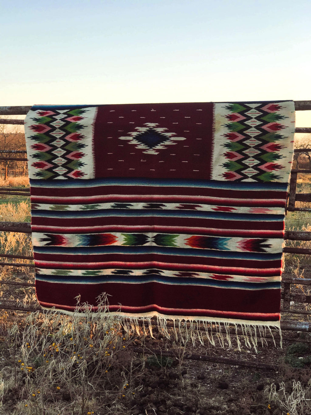 Vintage Zapotec Blanket