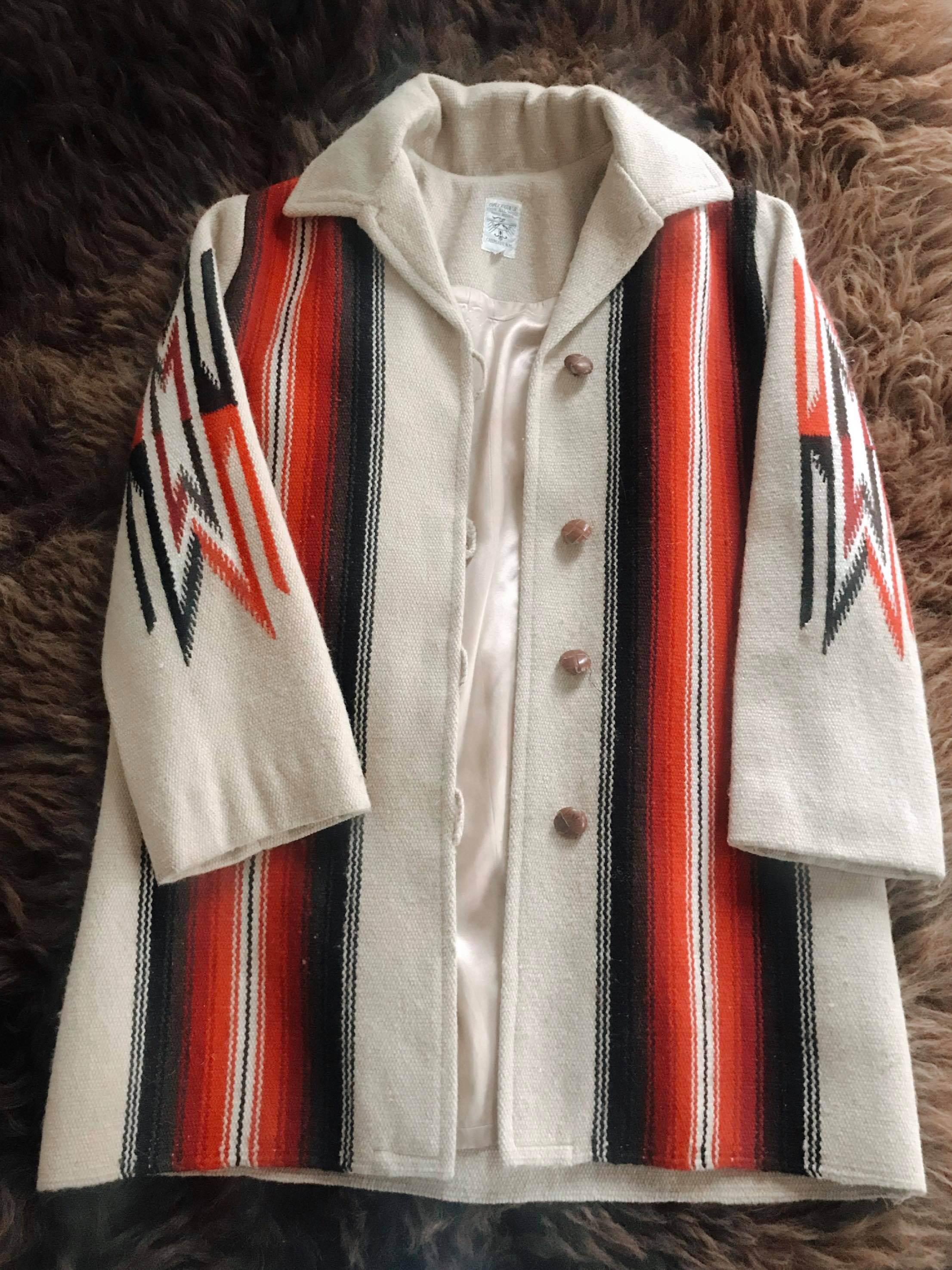 Vintage Ortega Chimayo Coat
