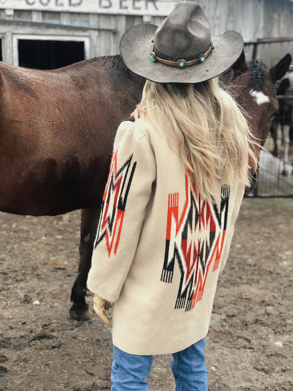Vintage Ortega Chimayo Coat