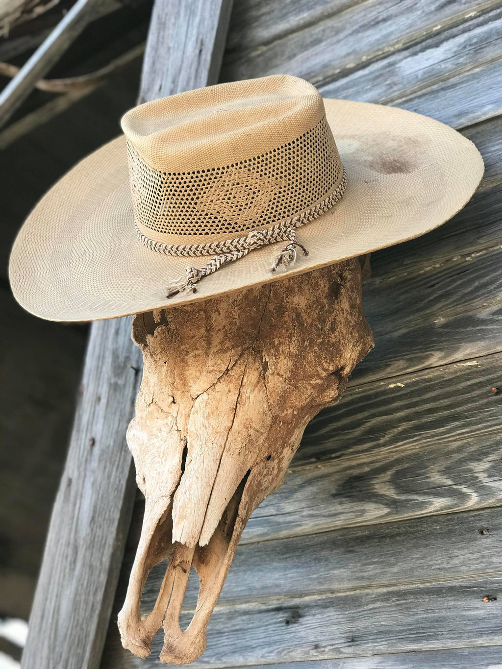 1950's Straw Cowboy Hat