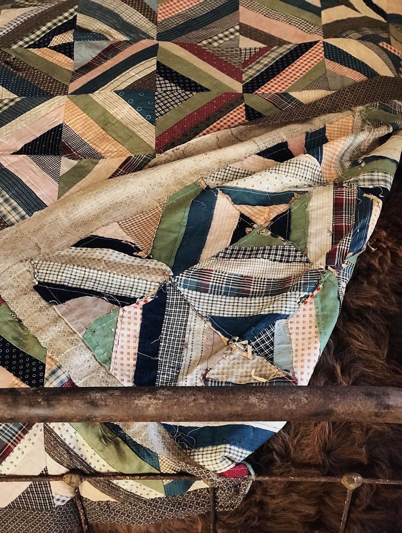 Antique Quilt Top (late 1800's)