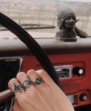 Vintage Turquoise Trade Ring