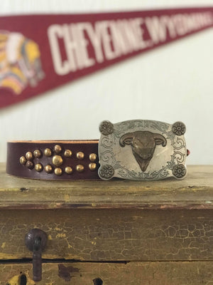Vintage Style Belt and Buckle