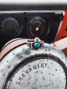 Vintage Turquoise Trade Ring