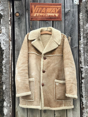 Vintage Sheepskin Coat