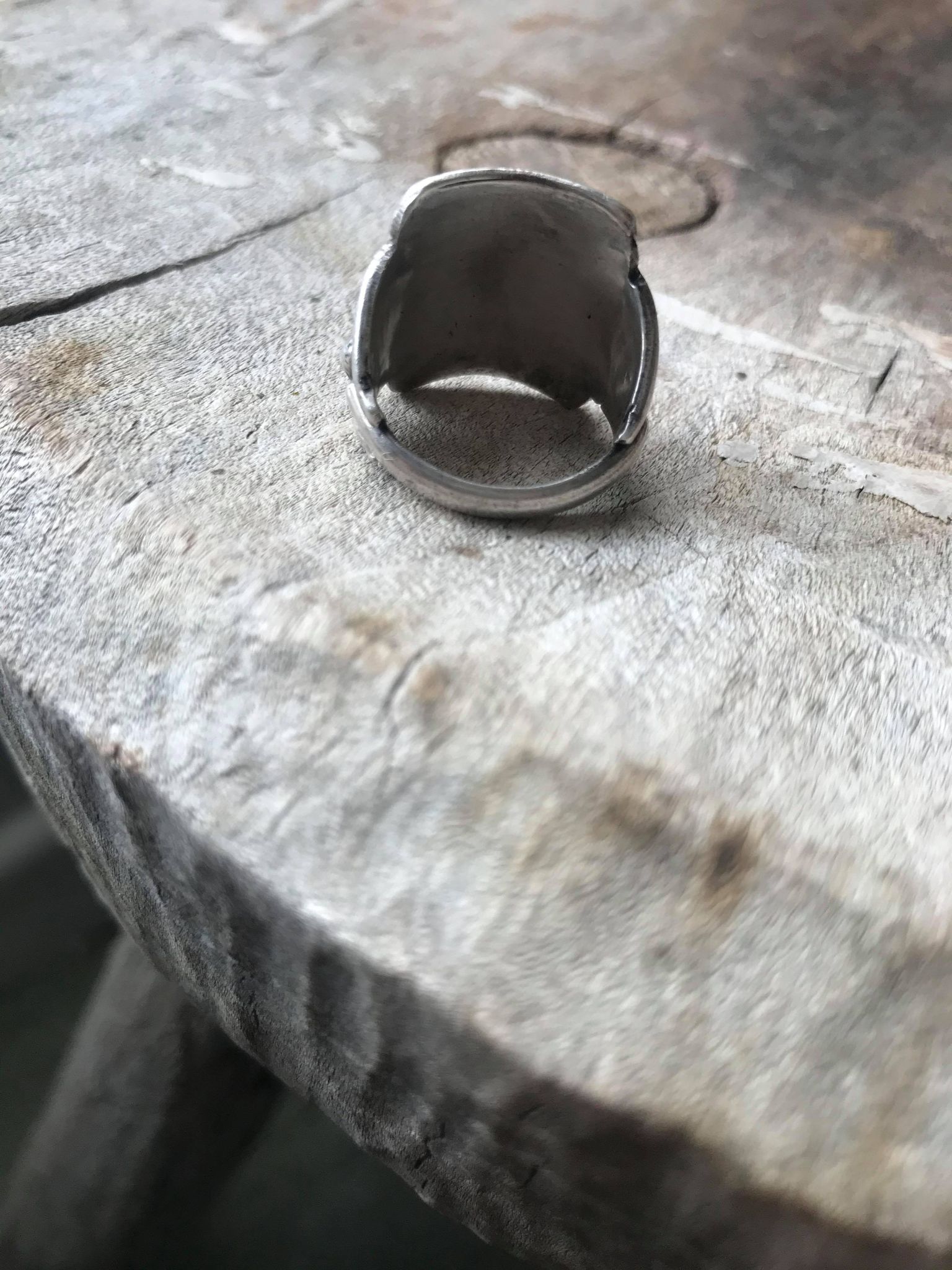 Early Navajo Made Sterling Ring