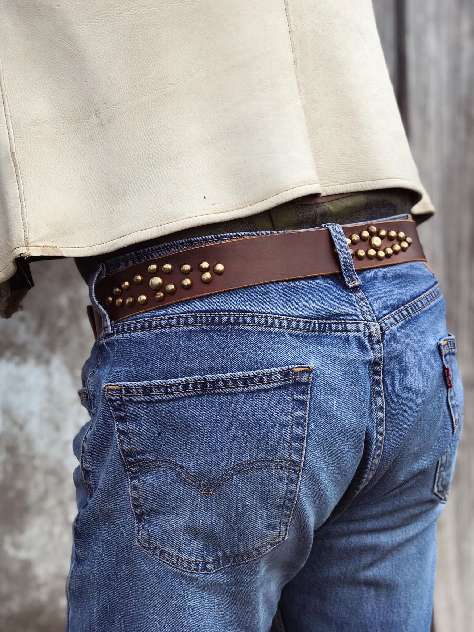 Vintage Style Belt and Buckle