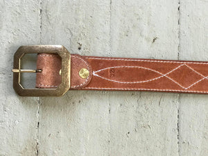 Handmade Rough Out Gunslinger Belt