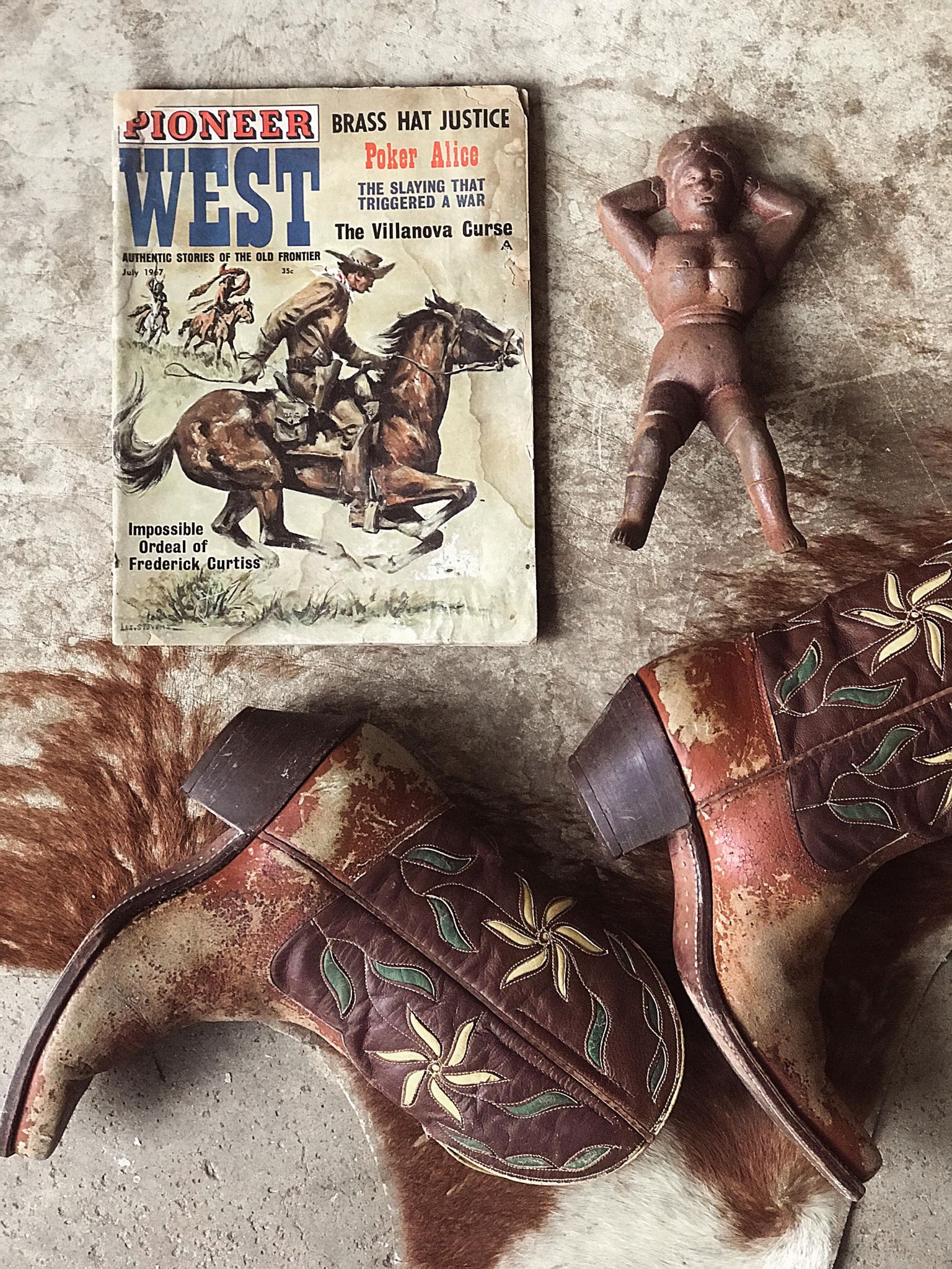 Vintage "Naughty Nellie" Boot Jack