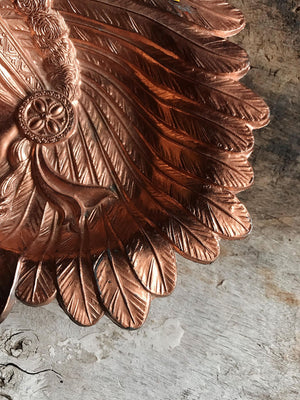 Vintage Copper Ashtray