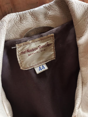 Vintage Distressed Deerskin Jacket