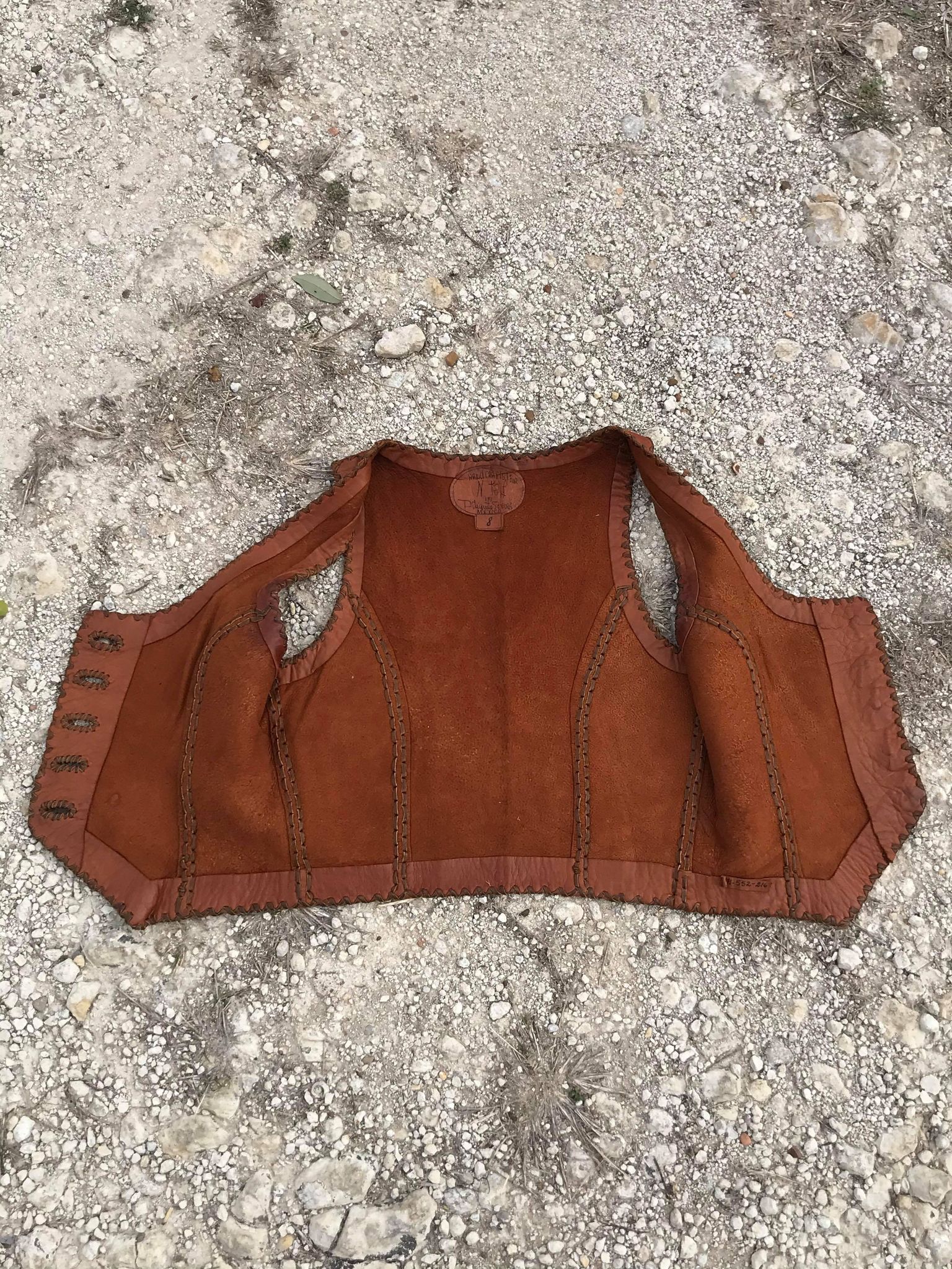 Vintage North Beach Leather Vest