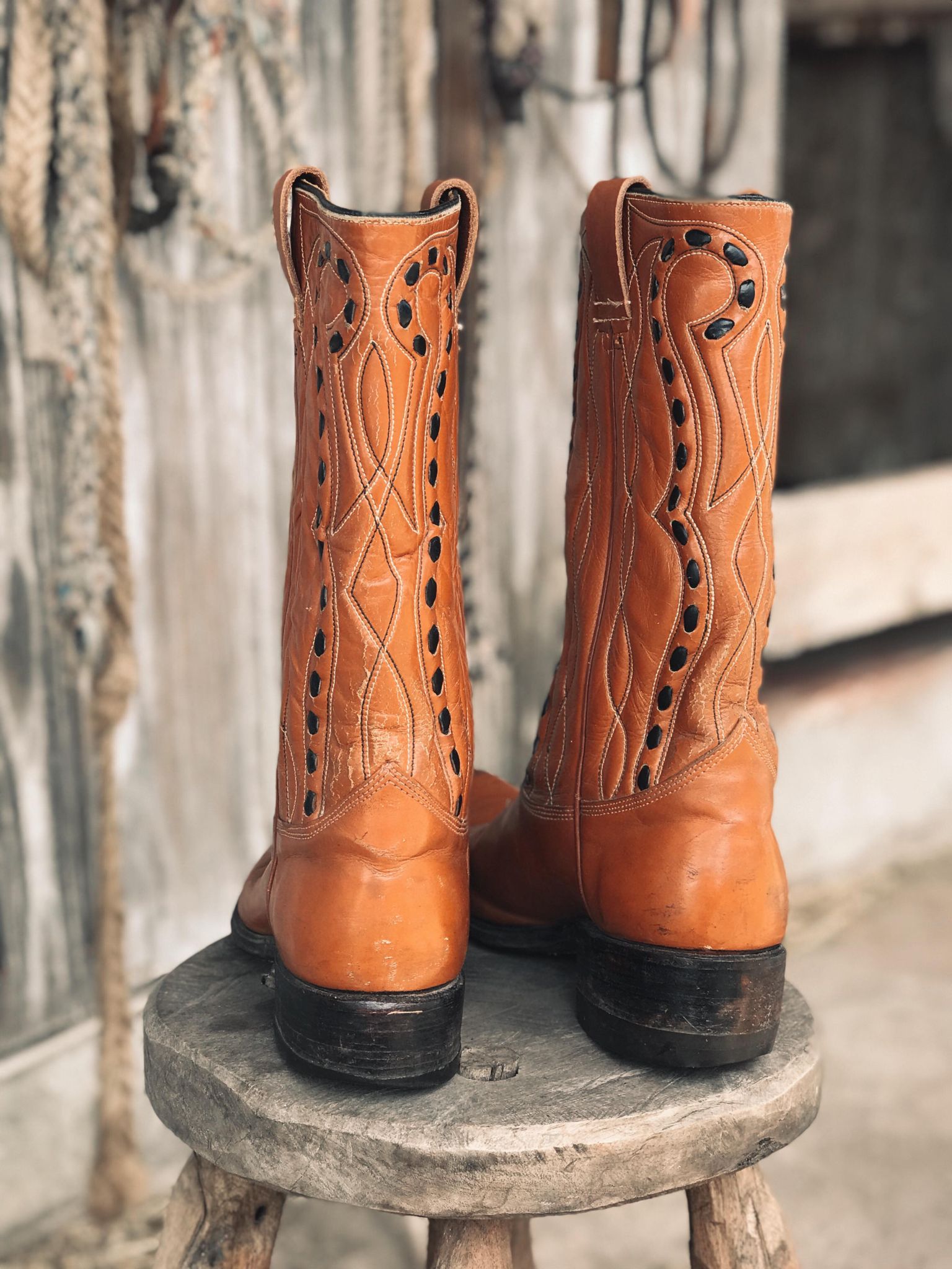 Vintage Texas Brand Cowboy Boots