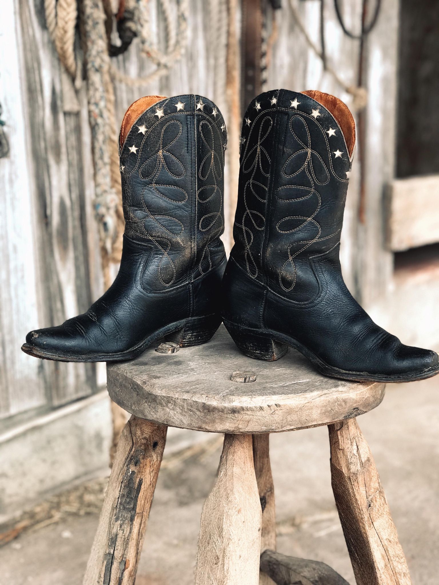 Vintage Acme Cowboy Boots from the 1940's (ladies 5)