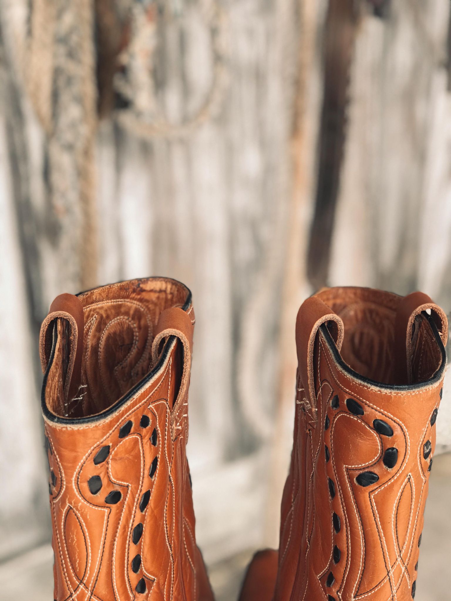 Vintage Texas Brand Cowboy Boots